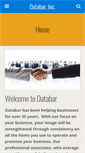 Mobile Screenshot of databarinc.com